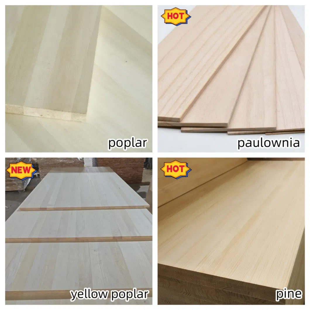 AA Ab Is Easy to Carve Pine Edge Glued Plank Finger Jointed Board for The Skirting Line