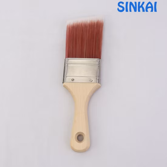 Manico corto in legno per pennello da parete