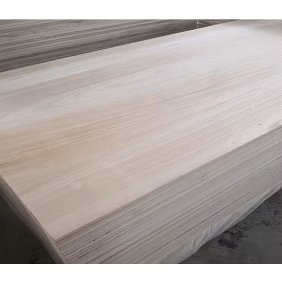 Tavole di legno massello di alta qualità buon prezzo pannello incollato con bordo in paulownia pannello con giuntura a dita in vendita